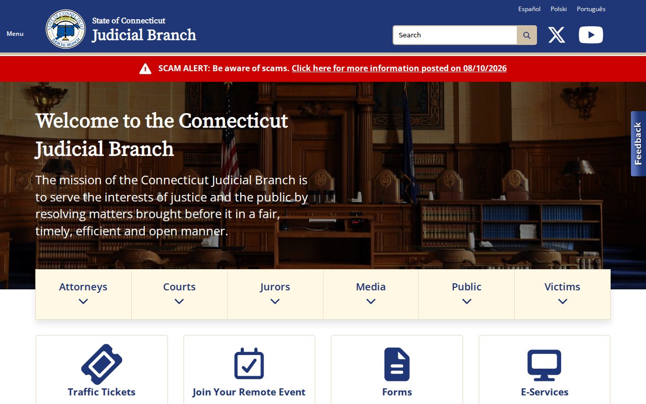 New Britain residents directory Connecticut Judicial Branch portal